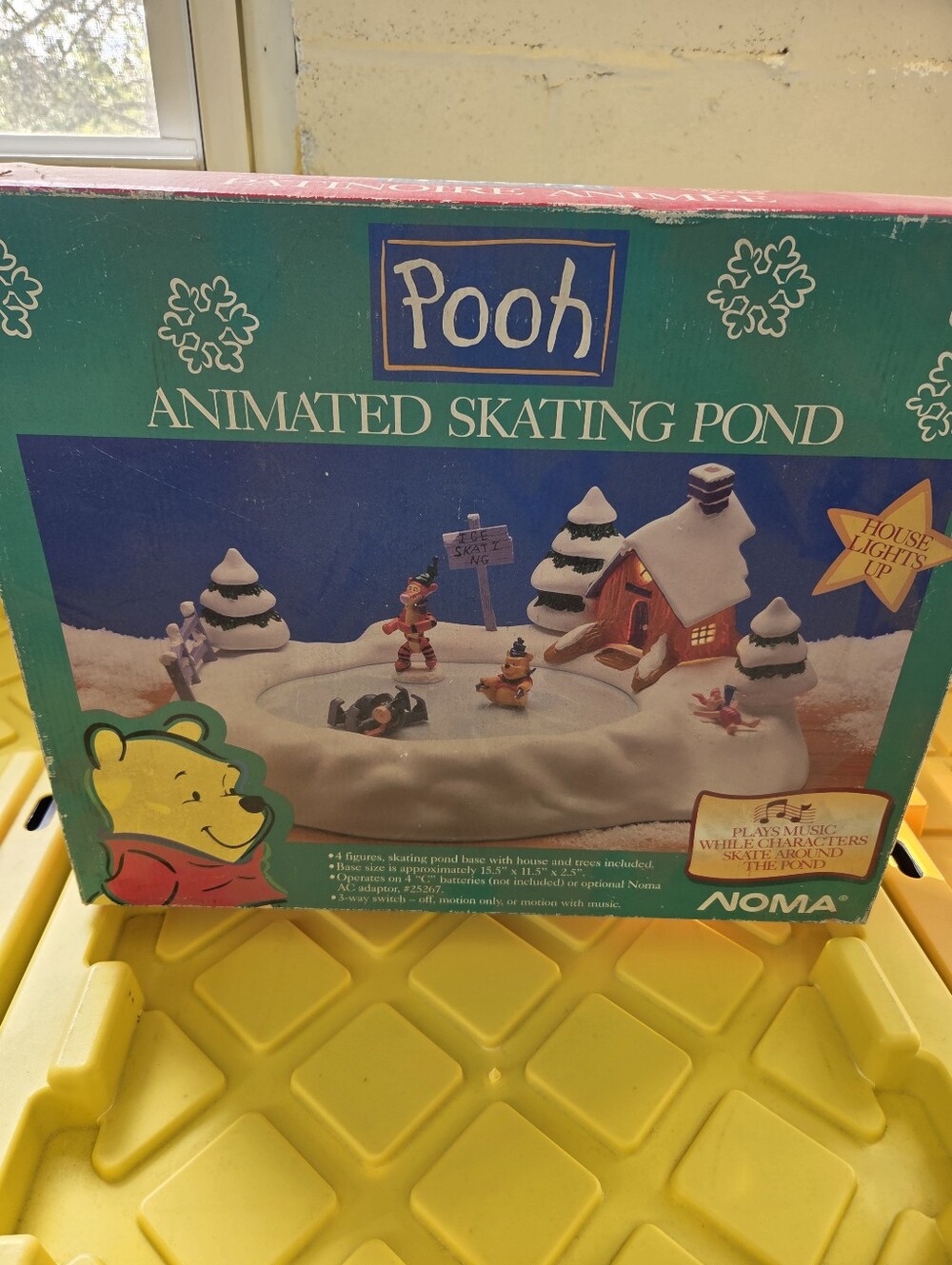Noma Disney Winnie The Pooh Animated Skating Pond Christmas Winter